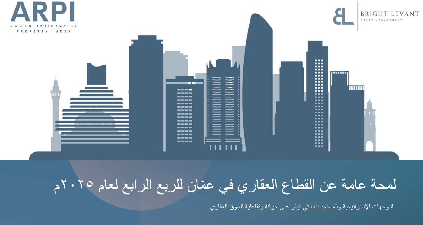 Jordan Real Estate Market Q4 2025